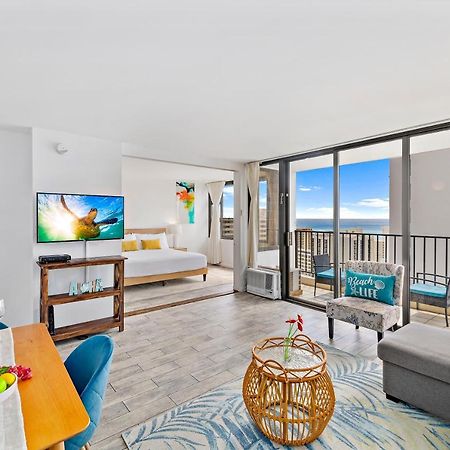 1Br With Great Ocean Views, 1 Block To Waikiki Beach Honolulu Exteriör bild