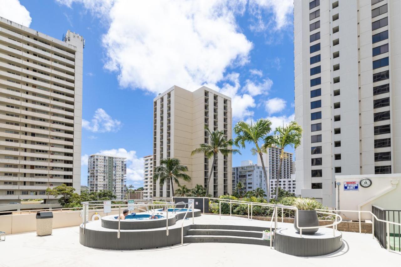1Br With Great Ocean Views, 1 Block To Waikiki Beach Honolulu Exteriör bild