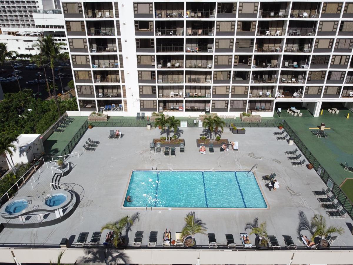 1Br With Great Ocean Views, 1 Block To Waikiki Beach Honolulu Exteriör bild