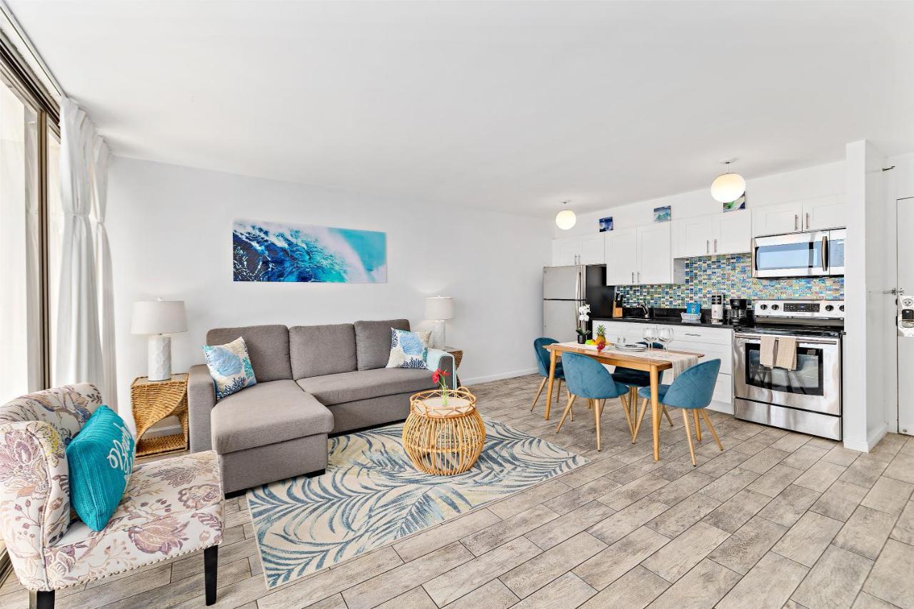 1Br With Great Ocean Views, 1 Block To Waikiki Beach Honolulu Exteriör bild