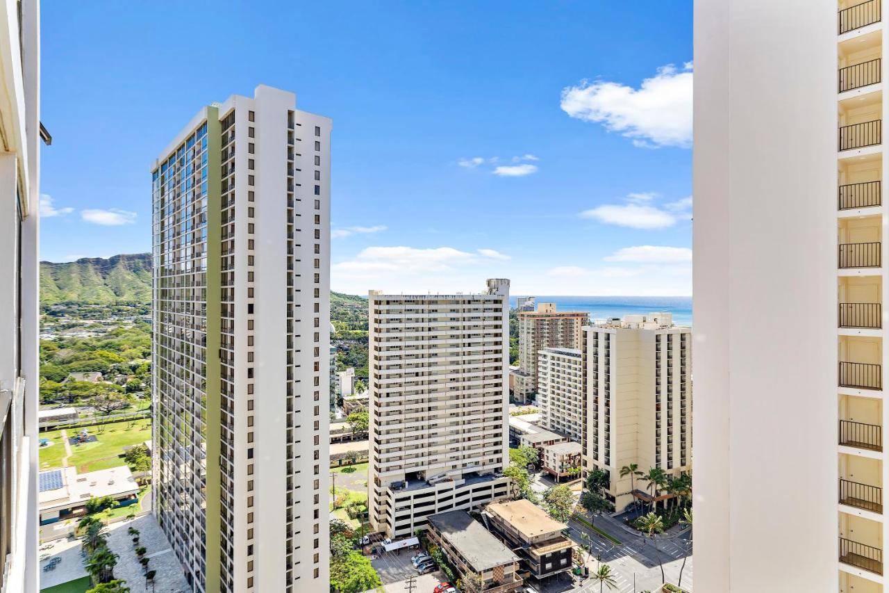 1Br With Great Ocean Views, 1 Block To Waikiki Beach Honolulu Exteriör bild